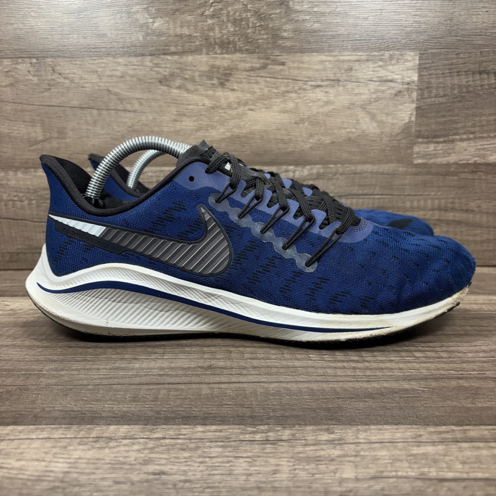Nike Zoom Vomero 14 Blue Black Mens US Size 10 EUR 44 AH7857-402 Running Shoes